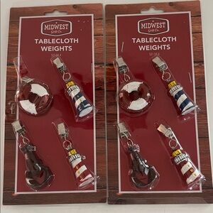 Midwest Grill Co. Tablecloth Weights Set